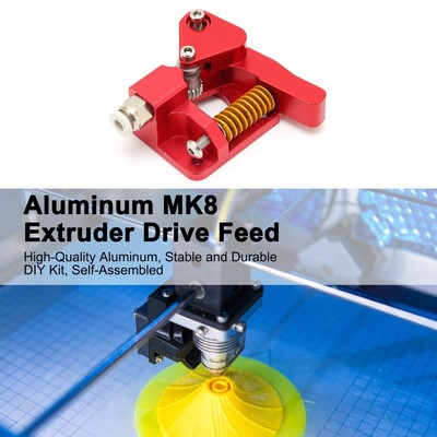 Extruder Upgraded Replacement MK8 Extruder Drive Feed 3D Printer Accessories Fit
