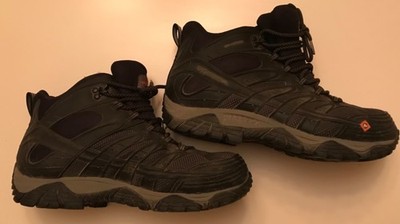 Merrell Men's Moab Velocity Mid Waterproof Hiking Boots Size 10.5 Wide