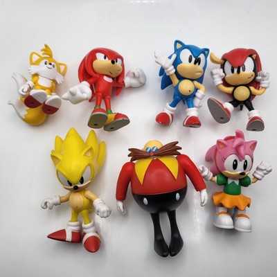 Sega Jakks Sonic The Hedgehog Figuren X 7 Dr Eggman Super Sonic Amy usw