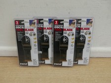 4 X TREND OB/330/BT TITANIUM BI METAL WOOD + NAILS BLADE MULTI TOOLS MAKITA ETC