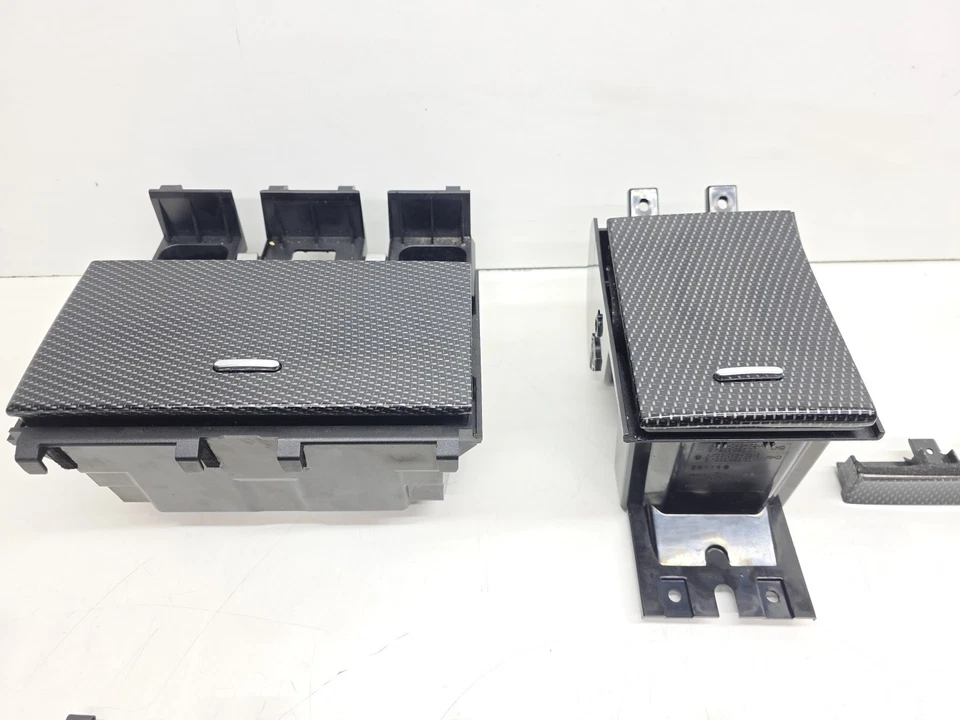 Jaguar XF X250 WOOD SET INTERIOR 2011 - 2015 CARBON EFFECT Door Cappings - Image 4 of 4