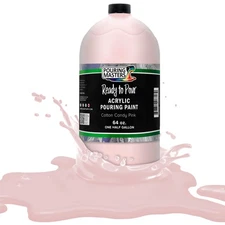 Pouring Masters Cotton Candy 64-Ounce Bottle Water-Based Acrylic Pouring Paint