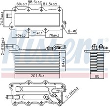 Ladeluftkühler ** FIRST FIT ** NISSENS 96122 für VW POLO 6 AW1 BZ1 AE1 GOLF 7 5