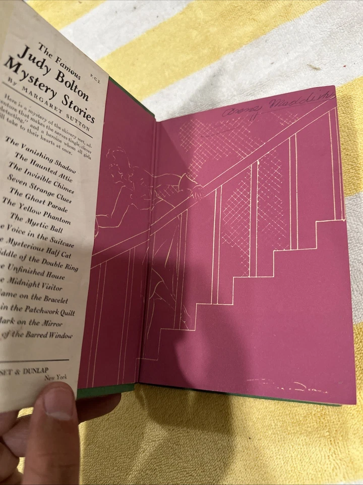 Mysterious Half Cat By Margaret Sutton Judy Bolton 1936 First Ed. Vintage Book - Image 4 of 4