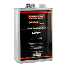 Custom Shop KW901 Automotive Grease and Wax Remover Gallon Surface Prep Cleaner
