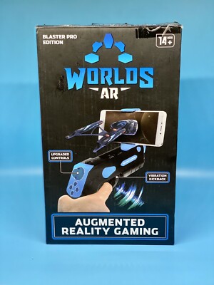 Worlds AR Augmented Reality Bluetooth Gaming Blaster Pro - Edition NIB