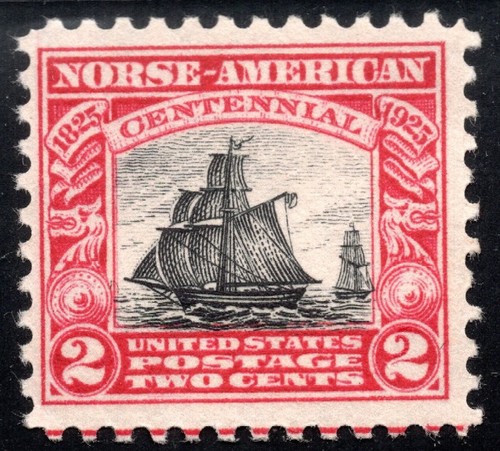 US Briefmarke Scott #620 2c, nordisch-amerikanische Ausgabe, OG, POSTFRISCH SCV $6,00