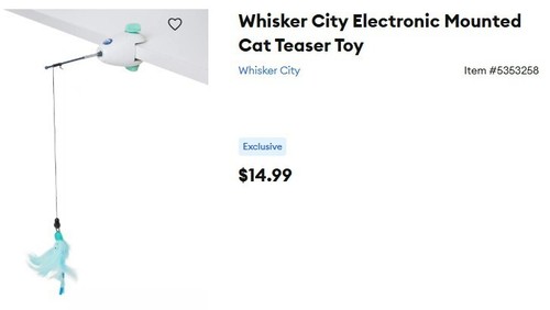 WHISKER CITY Giocattolo Teaser per Gatti Montato Elettronico - Foto 6 di 9