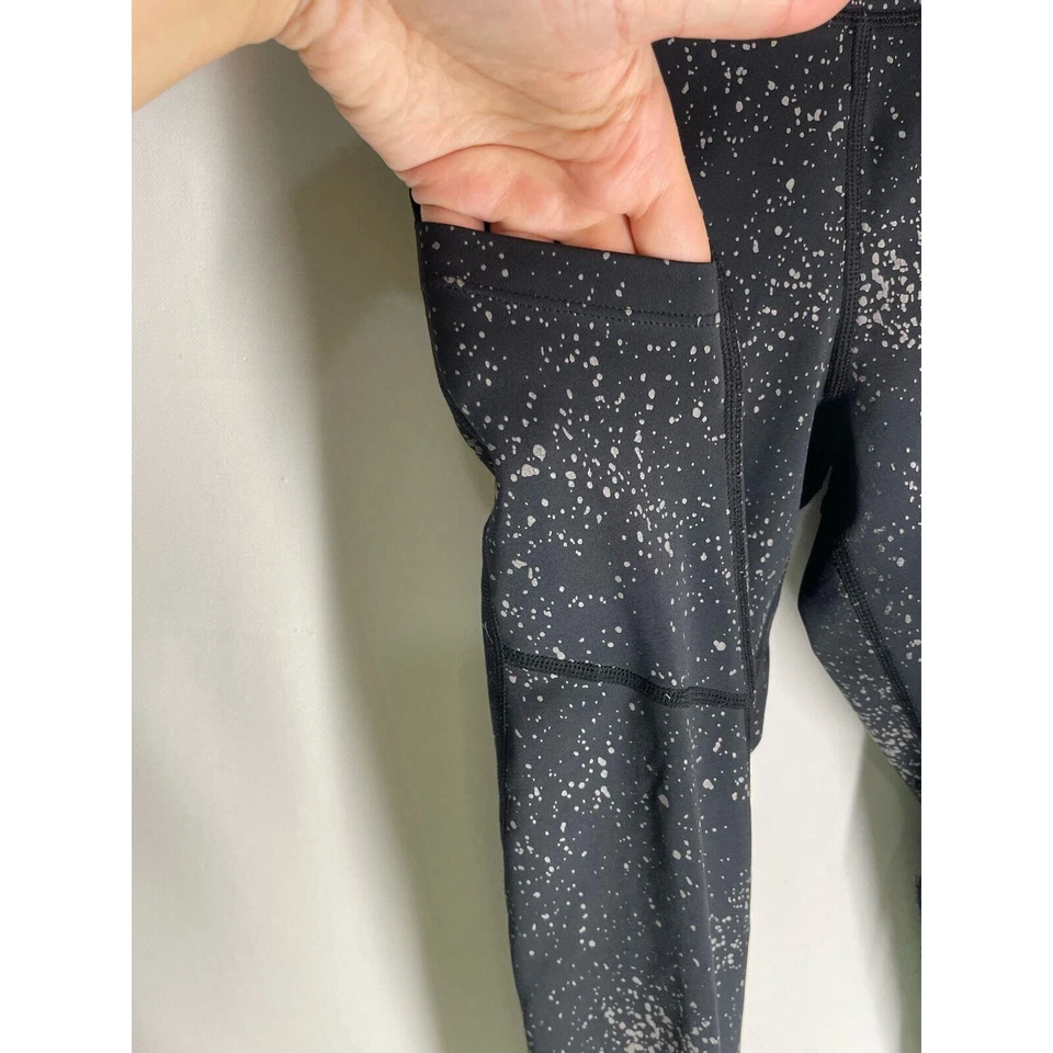 Zyia Active leggings Reflective Pocket Light n Tight Hi-rise 7/8 24" size S 4-6 - Image 2 of 4