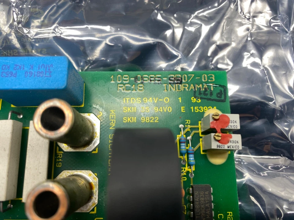 Indramat RC18 circuit board 109-0685-3B07 serial 227619-02605 - Image 3 of 4