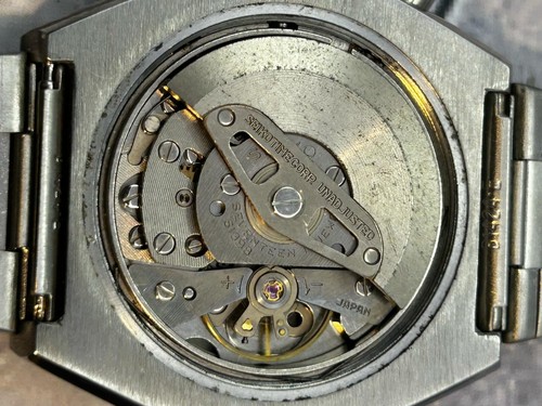 Seiko 6139-8020 Cronógrafo Automático Esfera Marrón Modelo 1976 Original Como Nuevo - Imagen 8 de 10