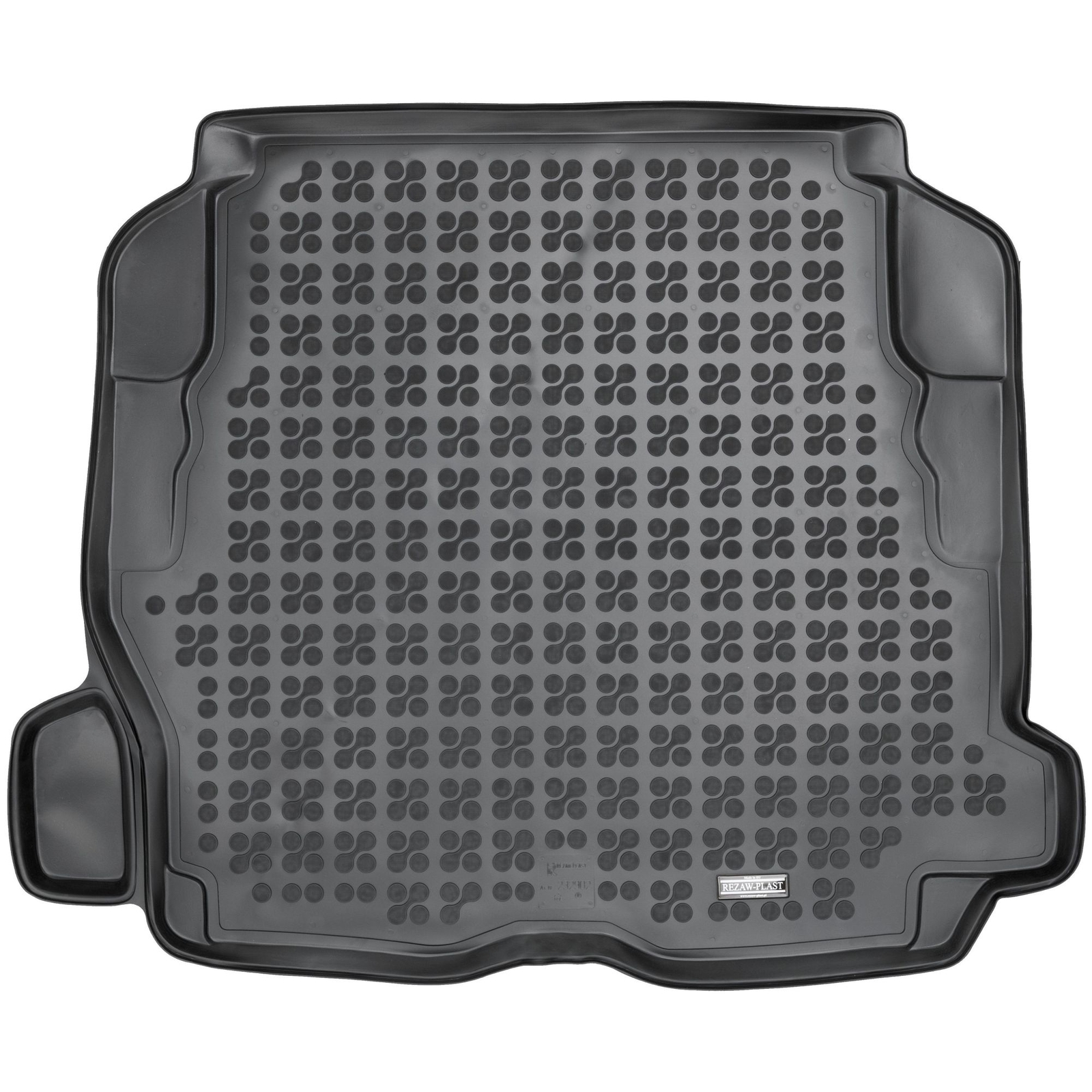 Tapis de coffre Rezaw-Plast pour Volvo S60 I 2000-2009 en caoutchouc TPE noir