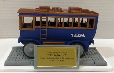 Slot Car Autocar Autobus Walker 12 Cv Teisa Banyoles 1920-2020 Ltd 25 Einheiten
