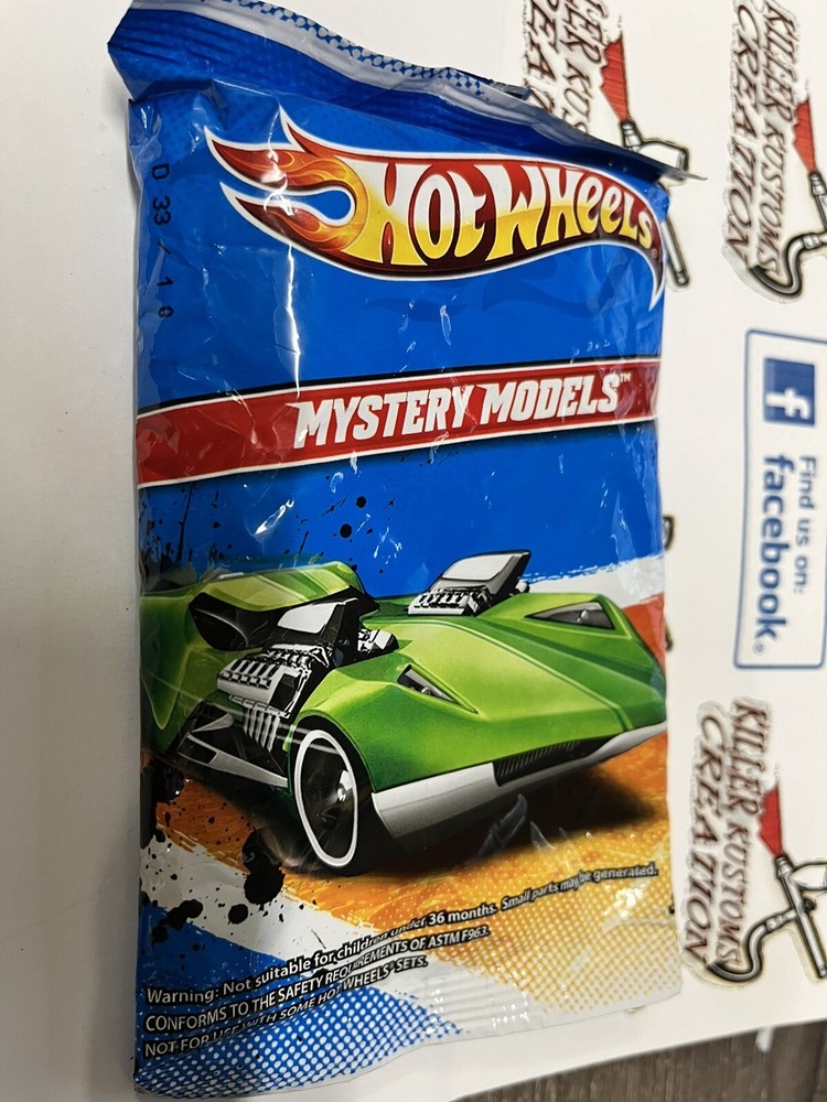 2012 Hot Wheels Mystery Models #10 1969 FORD MUSTANG RACE TEAM VHTF Sealed
