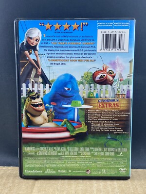 Monsters Vs Aliens DVD, MULTIPLE DVD'S SHIP FREE! | eBay