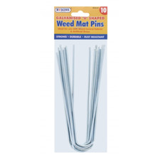 Weed Fabric Galvanised Staples Garden U Shaped Pins10Pcs For Landscaping Garden