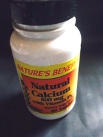 Natures Benefits Natural Calcium 500mg With Vitamin D3 Dietary Sup 50 Tablets Natures Benefits Natural Calcium 500mg With Vitamin D3 Dietary Sup 50 Tablets