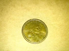 RARE  2001 D  SACAGAWEA ONE DOLLAR COIN US LIBERTY GOLD COLOR