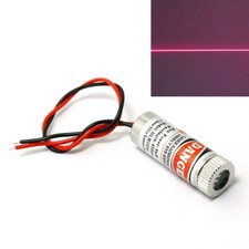New 650nm 5mW Red Laser Line Diode Module 12x35mm w/ Cap Driver in