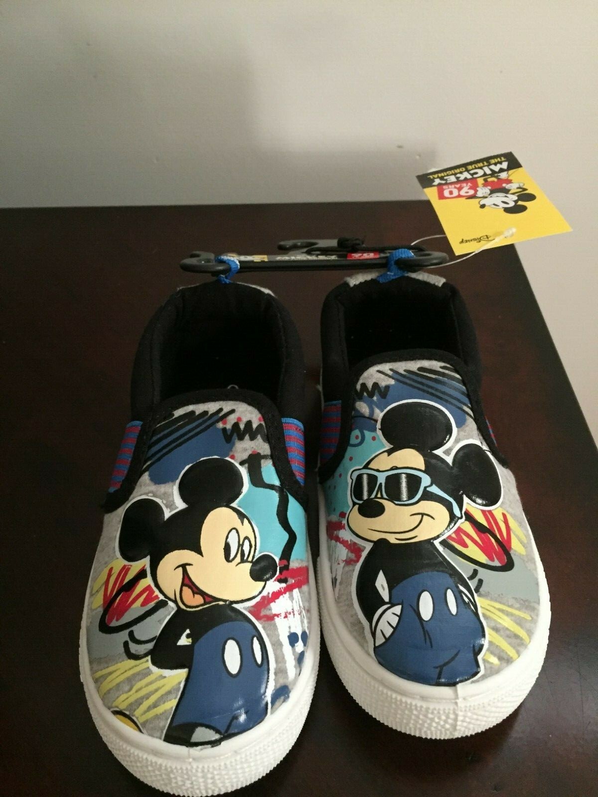 mickey mouse slip on shoes toddler