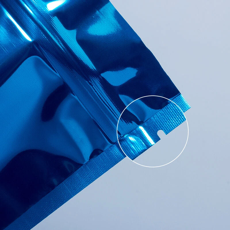 Multicolor Zip Seal Mylar Foil Stand-Up Bags Resealable Zipper Lock Pouches - Image 3 of 4