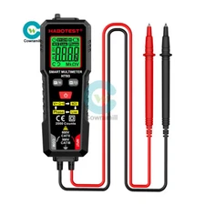 HT93 Compteur intelligent numérique multimètre 2000 Nombres Volt AC/DC NCV Testeur