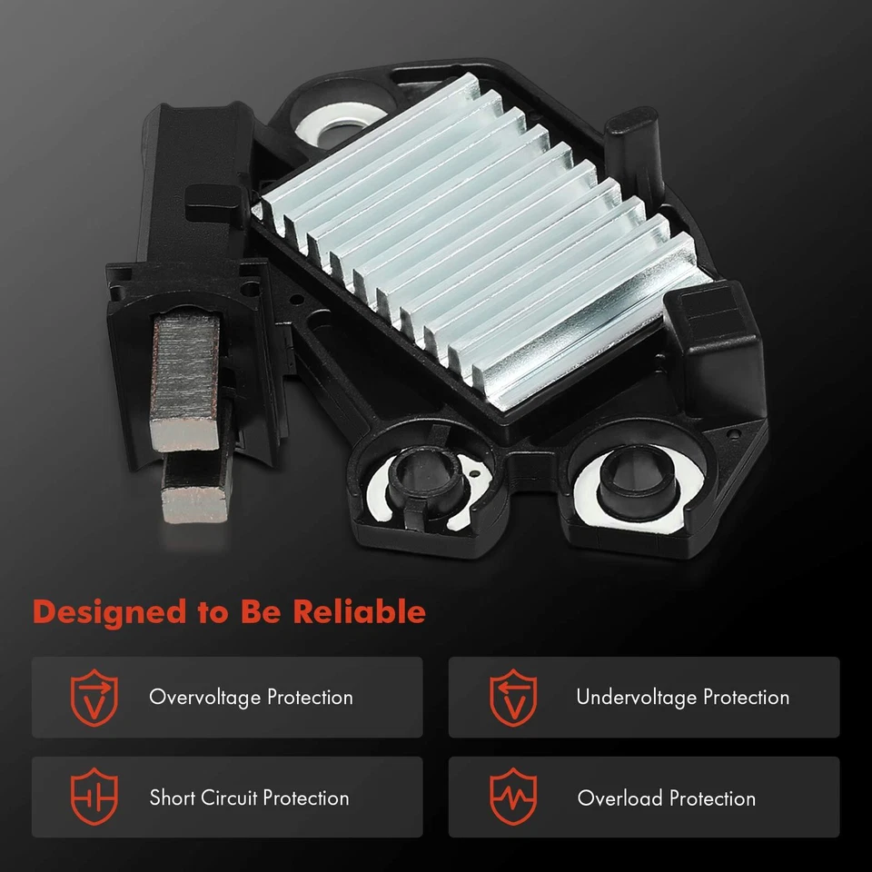 Regulador de tensão alternador para BMW 530d 535d 640d 730d 740d X3 X4 12317603777 - Imagem 4 de 4