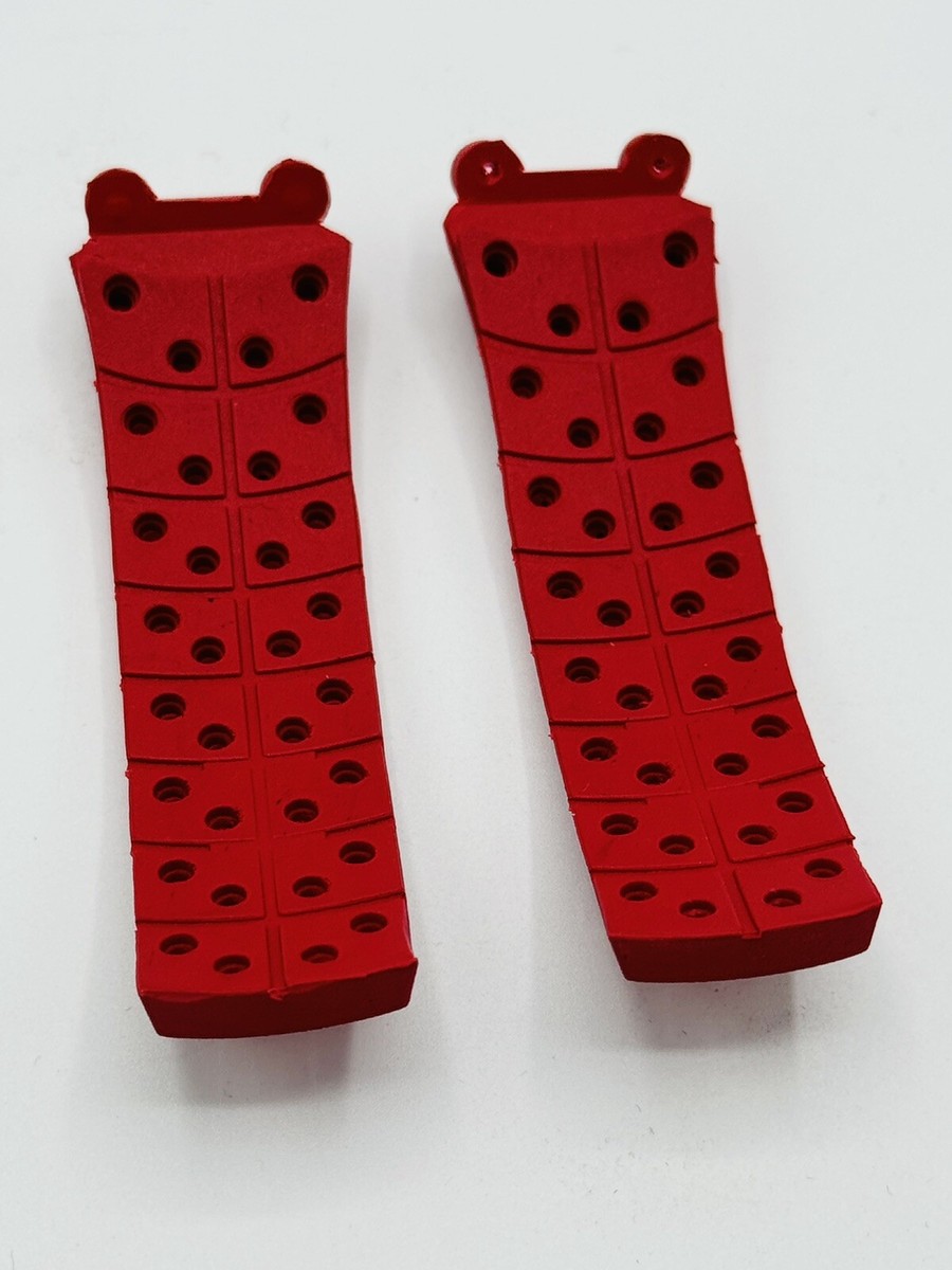 CUSTOM OAKLEY TIMEBOMB 2 TB2 REPLACEMENT WATCH BAND RUBBER RED