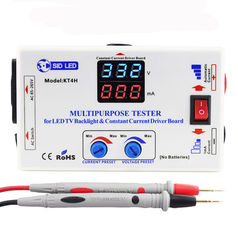 Multipurpose Tester for LED TV Backlight Constant Current Driver Board KT4H NEW