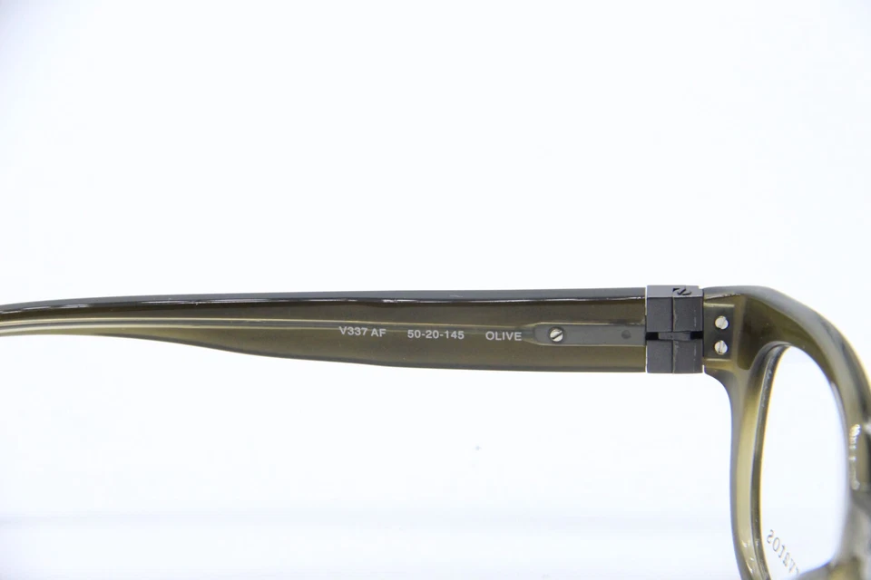 NOVO ÓCULOS JOHN VARVATOS V 337 AF CHIFRE DE OLIVA ARMAÇÃO AUTÊNTICA 50-20 - Imagem 3 de 4
