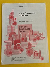 Easy Classical Canons,arr. Paul Stouffer, Flu...