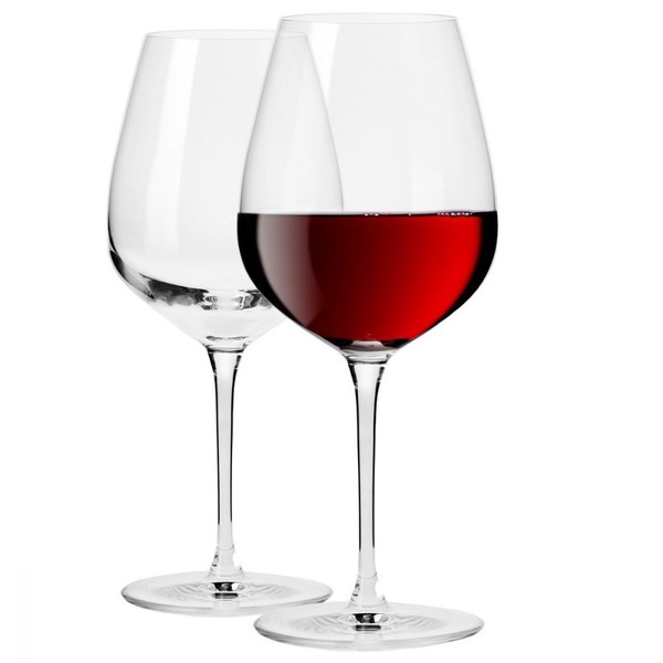 Krosno Duet GroßE GläSer FüR Rotwein Wein | Set 2 | 580 Ml | SpüLmaschine-image