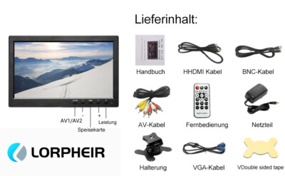 17 Inch CCTV Monitor With VGA HDMI AV BNC Audio In/Out - Foto 3