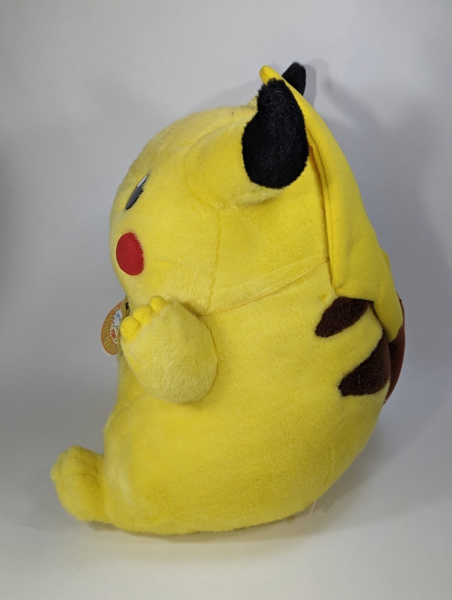 TOMY New Pikachu 1/1 Life Size Plush Doll JAPAN 1998 Fat TOMY New Pikachu 1/1 Life Size Plush Doll JAPAN 1998 Fat
