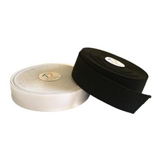 FLAT WOVEN 1 INCH & 2 INCH WIDE ELASTIC BLACK & WHITE PREMIUM QUALITY 