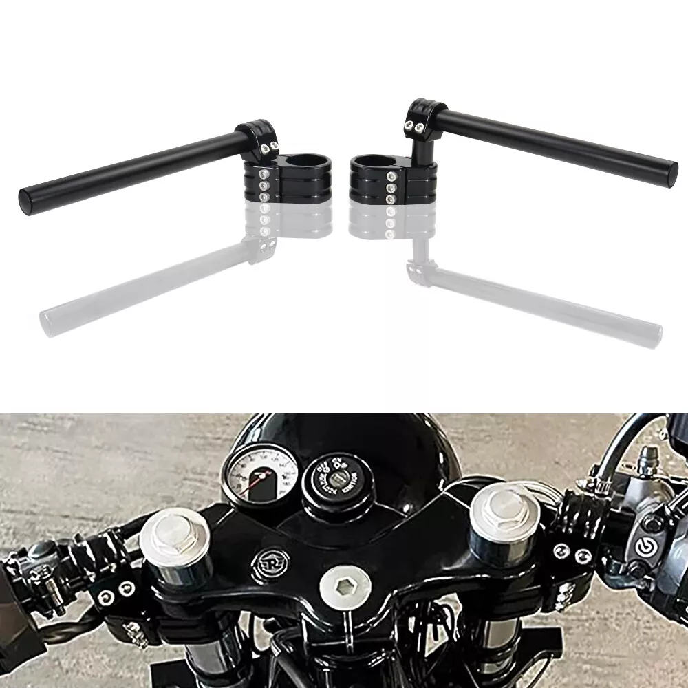 Triumph bobber online clip on handlebars