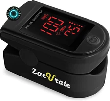 Zacurate Pro Series 500DL Fingertip Pulse Oximeter Blood Oxygen Saturation Monit