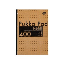 Image of Pukka Pad Refill Pad 400 pages A4 (Pack of 5) 9568-KRA