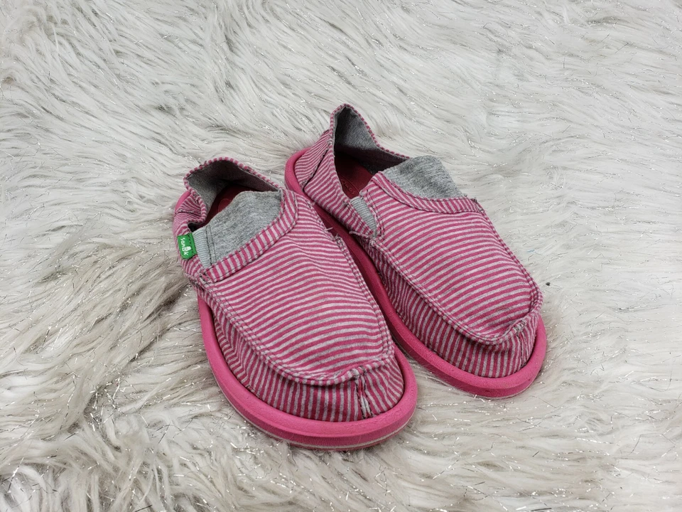Zapatos informales sin cordones SANUK rosa gris talla juvenil 3/33 Foto 4 de 4
