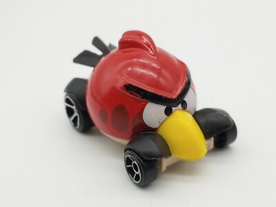 Mattel Rovio Plastic 2012 Red Angry Birds 2'' Car Vehicle Malaysia