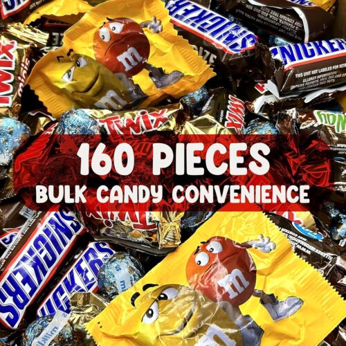 Chocolate Mix Fun Size 5 Pounds approx 160 pieces - Christmas Variety Pack - Picture 2 of 5