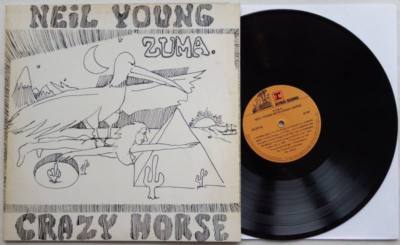 NEIL YOUNG Zuma LP Vinyl Reprise Brazil * RARE