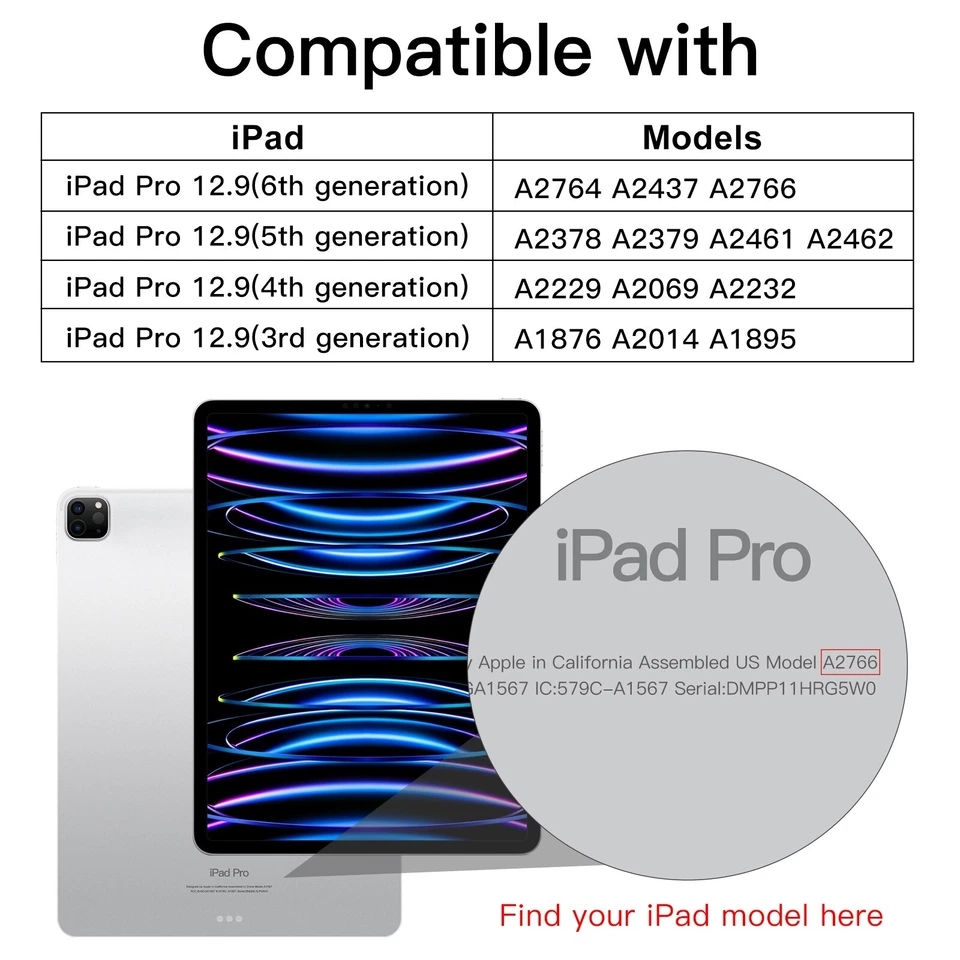 Protector de pantalla de papel JETech para iPad Pro 12,9 pulgadas modelo 2022/2021/2020/2018 Foto 2 de 4