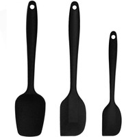 Silicone Spatula 3-piece Set,heat-resistant Spatulas,non-stick Rubber Spatulas W Silicone Spatula 3-piece Set,heat-resistant Spatulas,non-stick Rubber Spatulas W