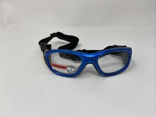 LIBERTY SPORT REC SPECS KIDS MX21 48/17/125 BLUE  BLACK W/ STRAP 3057