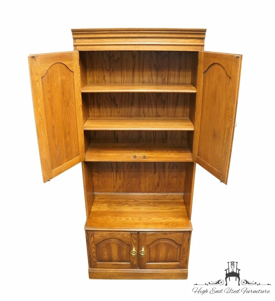 PENNSYLVANIA HOUSE Roble Rústico Estilo Country 34" Unidad de Pared Modular/Gabinete B... Foto 4 de 4