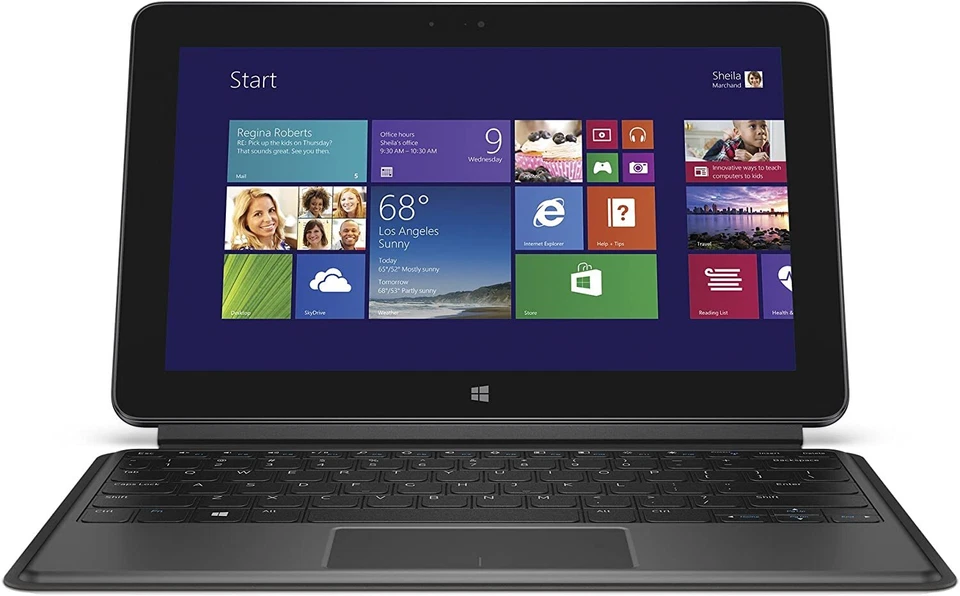 Teclado delgado delgado para tableta Dell K11A K11A001 2K3H1 Foto 2 de 4