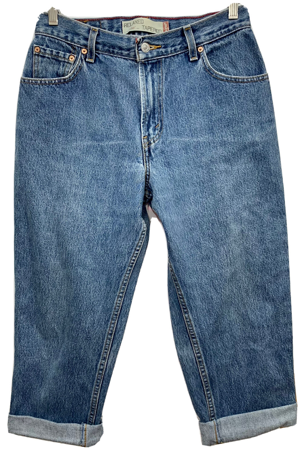 Levi's Vintage 550 Relaxed Fit Tapered Leg Womens Cro… Gem