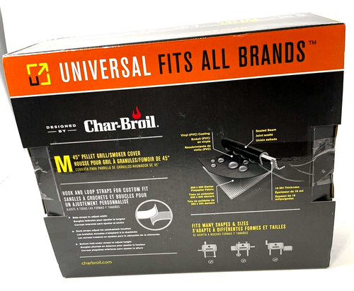 Char-Broil Grill/Smoker Performance Cover Protective 7945671P04 Medium 45in - Picture 2 of 6