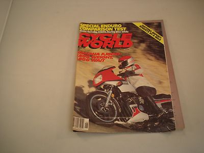 CYCLE WORLD MAGAZINE JUNE 1984 VOLUME 23 NUMBER 6